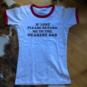 Electric West Made in USA Ringer Tee